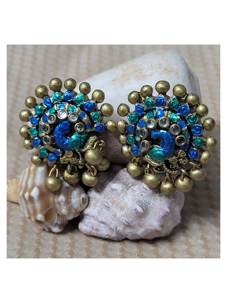 Blue Peacock Terracotta Set - Image 5