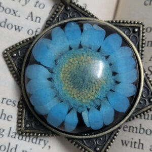 Flower Resin Pendants