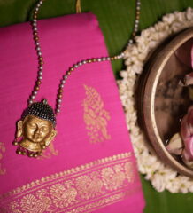Antique Buddha Pendant Necklace
