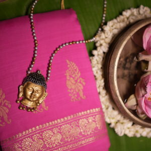 Antique Buddha Pendant Necklace