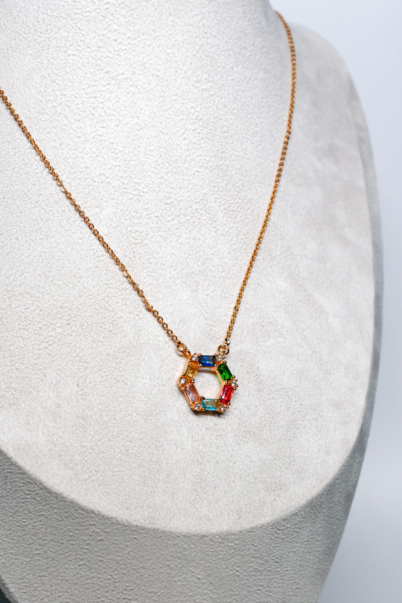 Multicolor Anti-Tarnish Necklace - Image 4